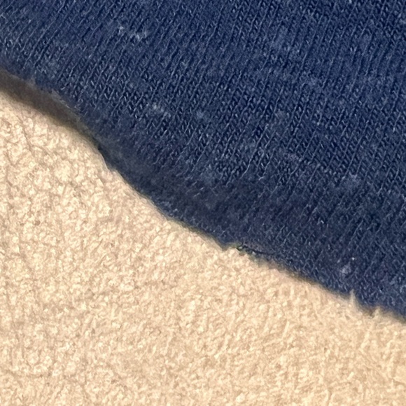 Free People Womens Indigo Dreams Tunic Embroidered Mesh Balloon Sleeves Boho XL - Picture 13 of 16